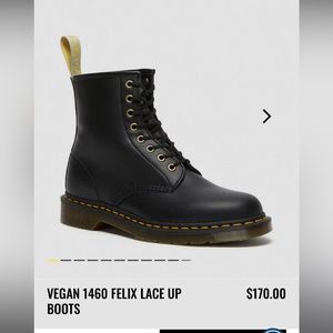 Dr Martens- Vegan 1460 Lace Up Boots